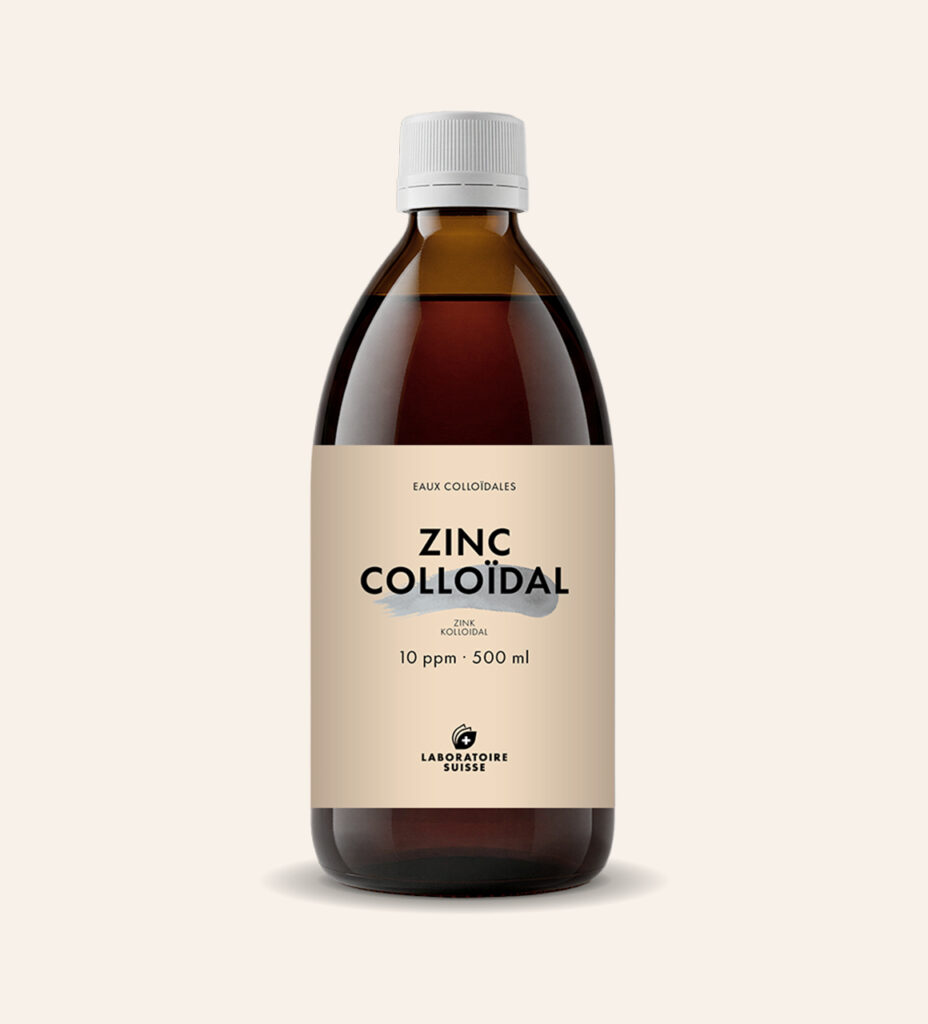 Zinc colloïdal - 10 ppm, 500 ml
