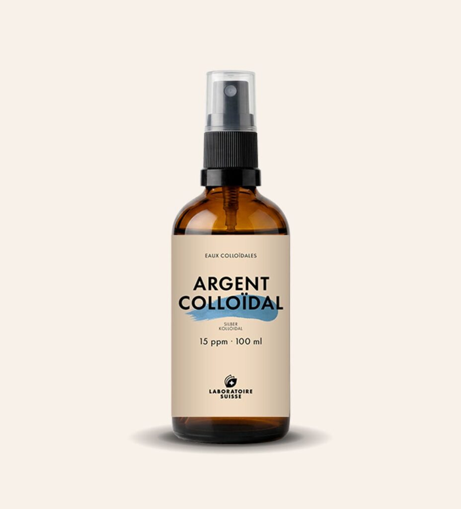 Argent colloïdal - 15 ppm, 100 ml (Spray)